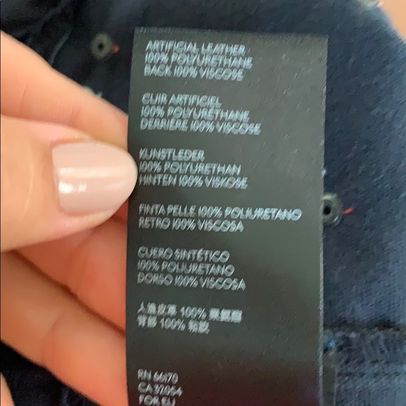 FP Moonchild Vegan Faux Leather bell bottom pants - Picture 12 of 12